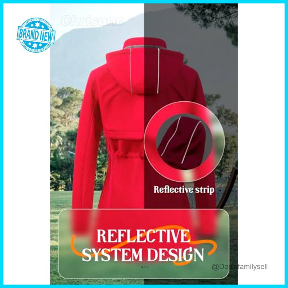 Lightweight Softshell Fleece Lined Jacket Anorak … - image 3